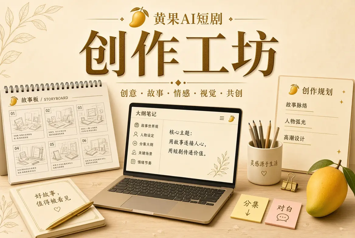 创作工作台主题插图